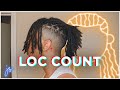 Dreadlock Count | How Many Locs Do I Have? | High Top Dreads