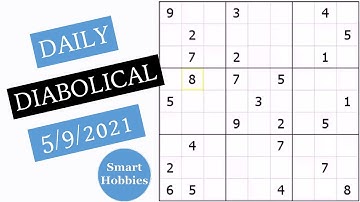 How To Solve Sudoku Faster Using Empty Rectangle - Daily Diabolical #10