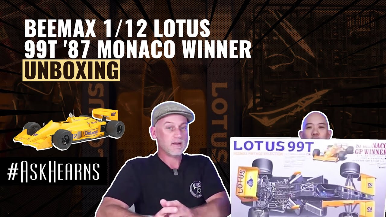 BEEMAX ビーマックス　1/12 87 Lotus99t モナコGP ロータス 99T 1987 モナコGP ウィナー (プラモデル) - ホビー
