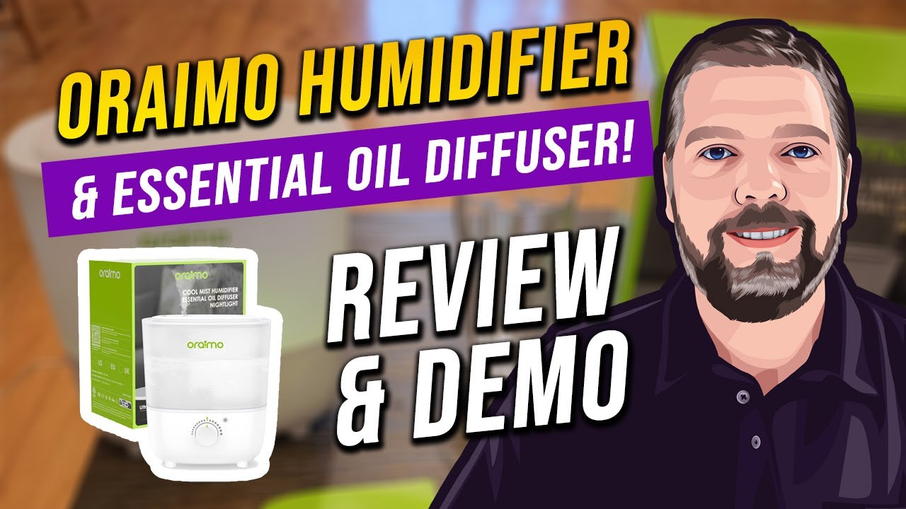 Oraimo Humidifier Review & Demo With Essential Oil Diffuser YouTube