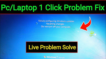 How To Fix Failure Configuring Windows Updates Reverting Changes Do Not Turn Off Your Computer