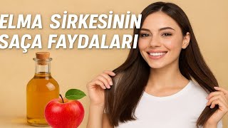 Elma Sirkesinin Saça İnanılmaz Faydaları!  Doğal Saç Bakımı
