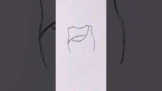 How to draw a collar step by step with easy fast way 13