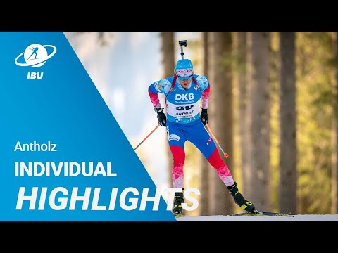 World Cup 21/22 Antholz: Men Individual Highlights