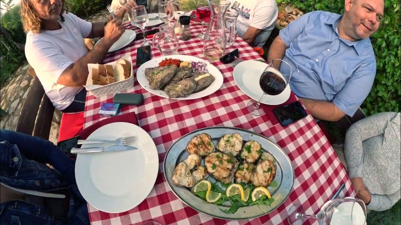 Peka dinner at Konoba Rugonj on Hvar YouTube