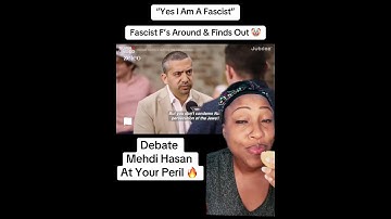 Dr Shola Reacts To Fascist Debate with Mehdi Hasan #fascist #america #mehdihasan #trending #goviral