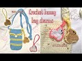 Cute crochet bunny bag charms tutorialquick  easy cottagecore crochet ideas  thisfairymade
