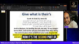 Qur’an on Giving – Surah Al-A‘raf 7:85 | Shuaib and the True Meaning of ‘Serving’ Allah