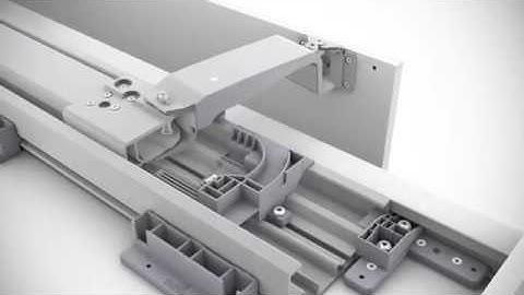 Hettich InLine XL sliding door system  Preparation, installation and adjustment