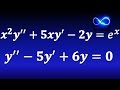 78. Qué son las ecuaciones de segundo orden, ecuaciones homogéneas y de coeficientes constantes