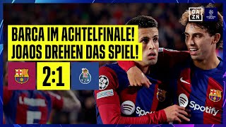 Thumbnail for Führung hält nur kurz - Barca im Achtelfinale: FC Barcelona - Porto | UEFA Champions League | DAZN
