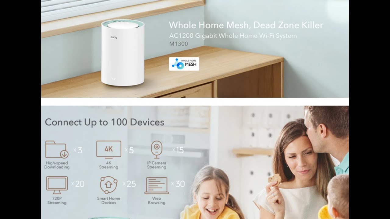 🎥 شرح برمجة وإعدادات راوتر كودي قطعتين | Cudy Mesh WiFi System