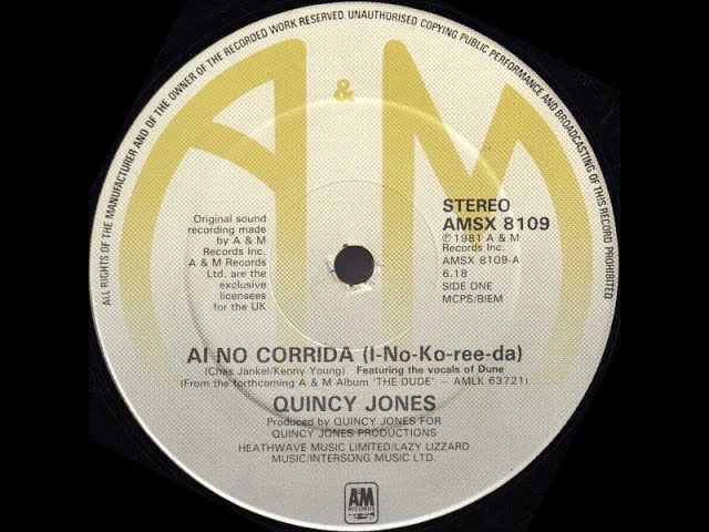 Ai No Corrida Quincy Jones 8cm CD シングル Quincy Jones – Ai No Corrida – Vinyl (7