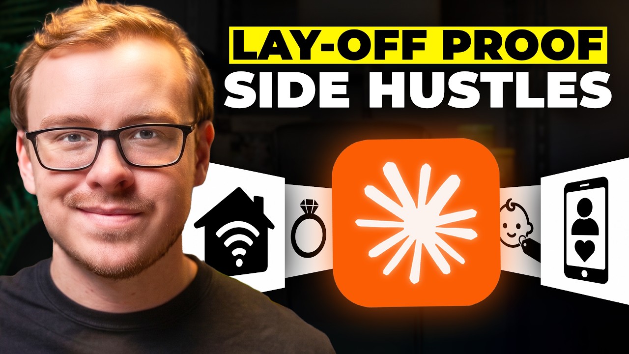 Thumbnail for 5 Claude AI Side Hustles That Will Protect You Against Layoffs