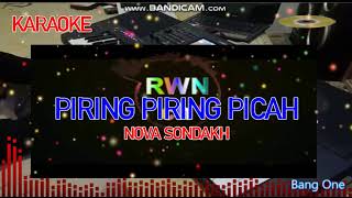 Piringpiring Pica  Nova Sondakh  Karaoke    Lagu Manado  