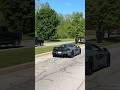 McLaren Downshift and Pops in Indiana Countryside