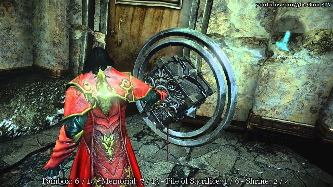 Castlevania: Lords of Shadow 2 Pain Box locations guide