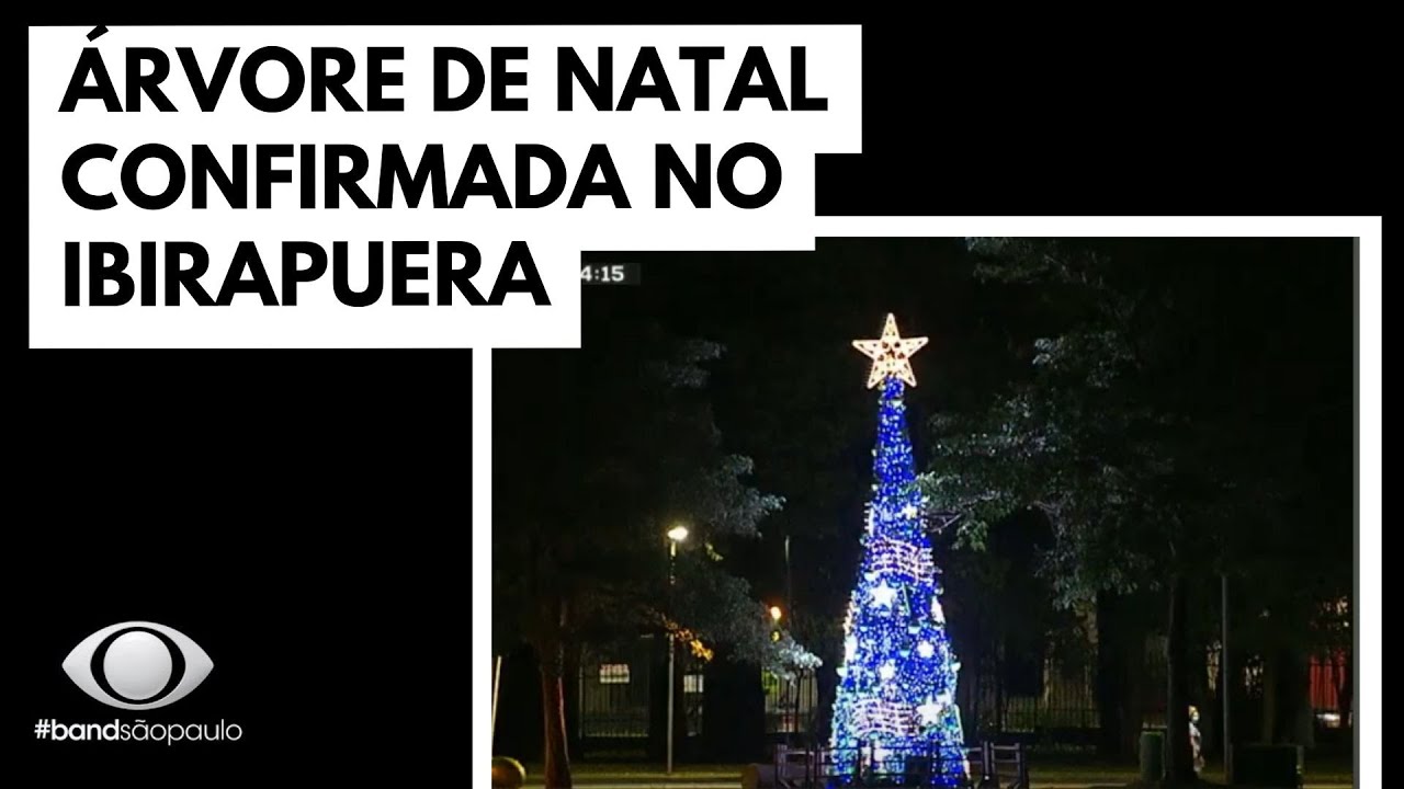 Árvore de Natal do Parque Ibirapuera é confirmada neste ano - YouTube