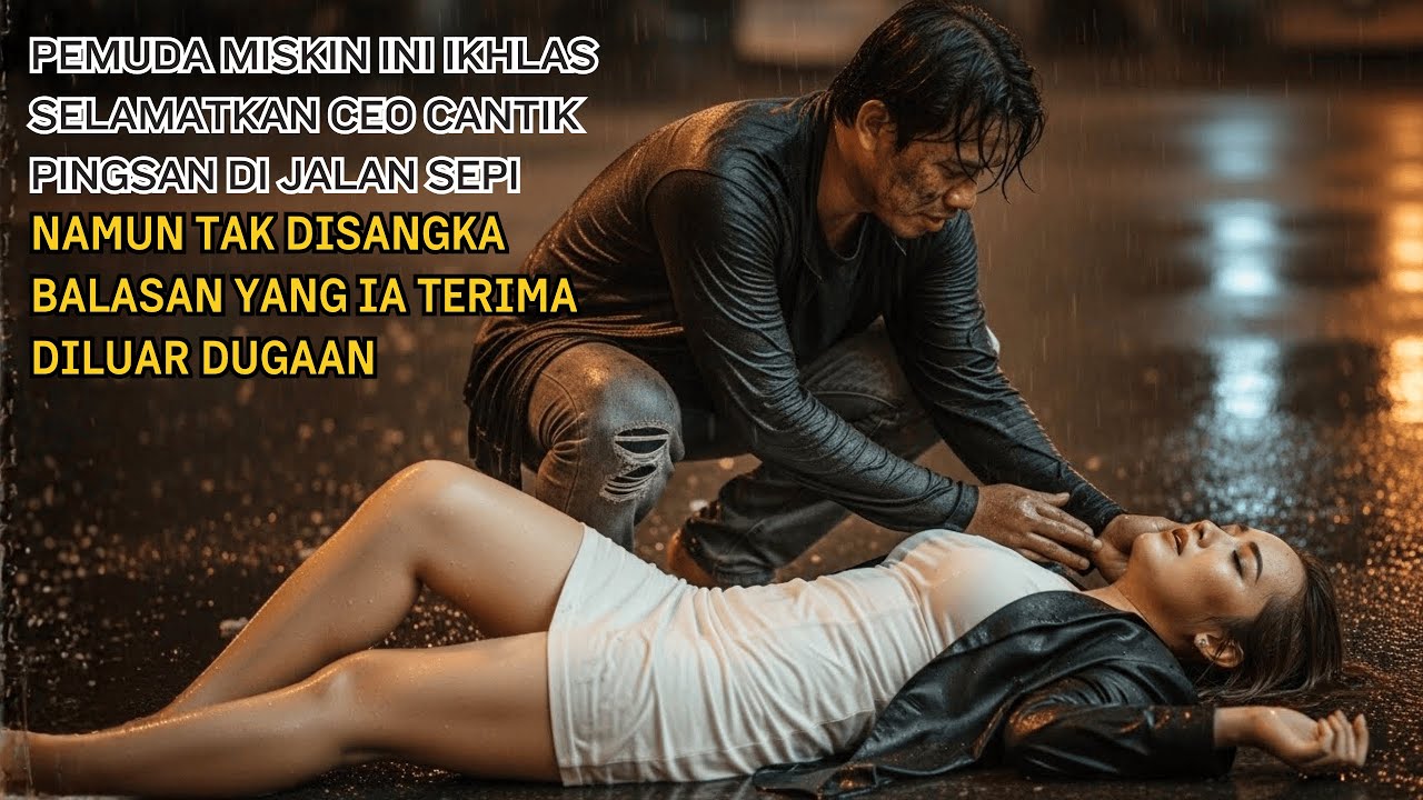 Pemuda Miskin Ikhlas Selamatkan CEO Cantik Yang Pingsan Dijalan, Ternyata Balasannya Tak Terduga