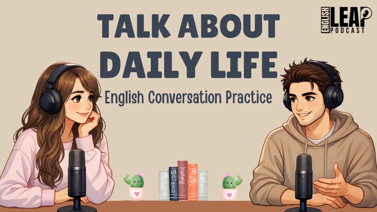 English Podcast For Easy English Conversation | Talk About Your Day In English | B2-C1 Level