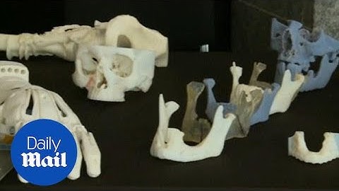 Matthew Sherry explains the way 3D printing will change surgery - Daily Mail