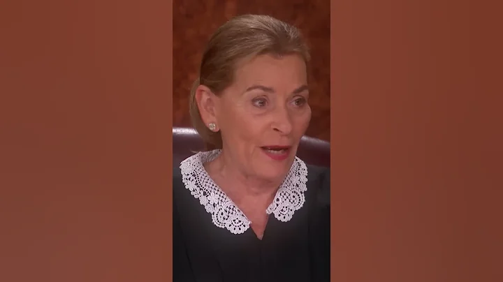 Plaintiff doesn't think her behavior was outrageous! #judgejudy #shorts