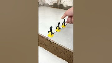 Reusable T-Lock Tile Leveling System