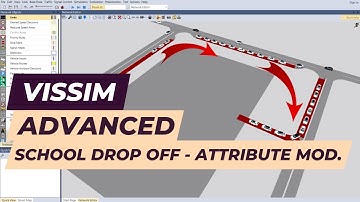 Vissim Tutorial - School drop off with attribute modification