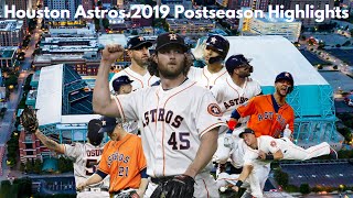 Houston Astros 2019 Postseason Highlights