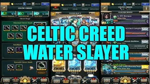 Legendary Game OF Heroes: Celtic Creed Team Testing/Event Gameplay (Water Slayer)