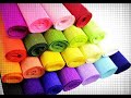 6 ИДЕЙ подарков ИЗ ГОФРИРОВАННОЙ БУМАГИ своими руками/6 PAPER IDEAS FROM PAPER