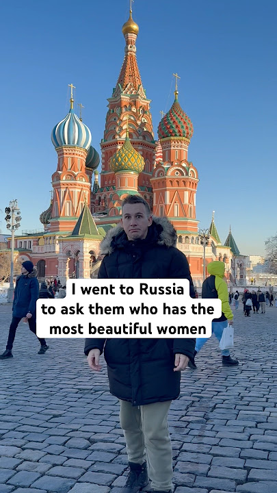 I asked Russian men who has the most BEAUTIFUL women 😍