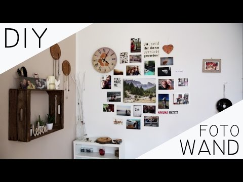 Video: Einfach und billig DIY Fotowand