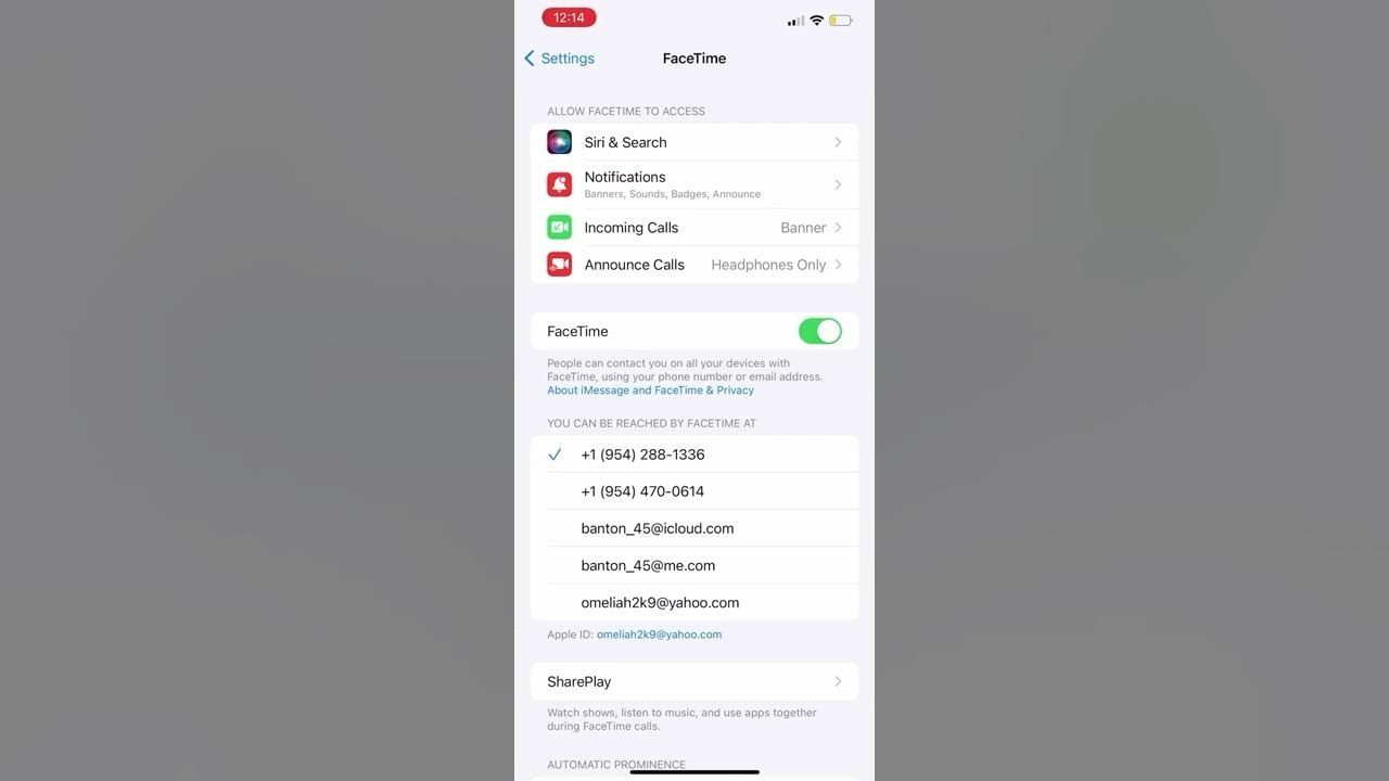 2 iPhones ringing at the same time or two rings when one is called