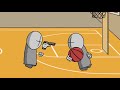 Basketball duel with rewon