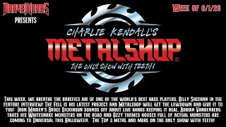 LISTEN: Billy Sheehan is the Feature Interview on METALSHOP this Week!