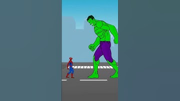 Hulk vs Spider Man Crunch Time Animation