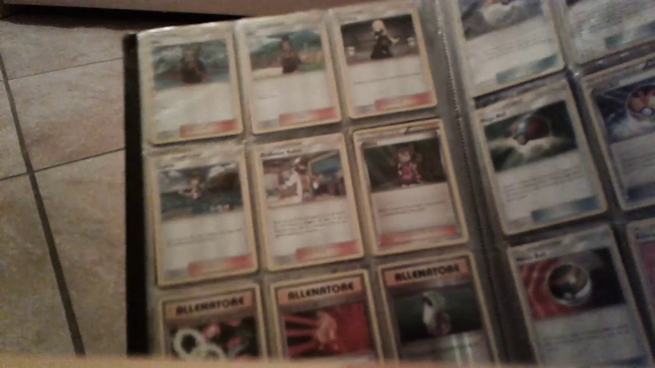 LA MIA COLLEZIONE DI CARTE POKEMON. "Bellissima" - YouTube