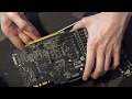 MSI GTX 770 Lightning GPU core reactor testing and modding.