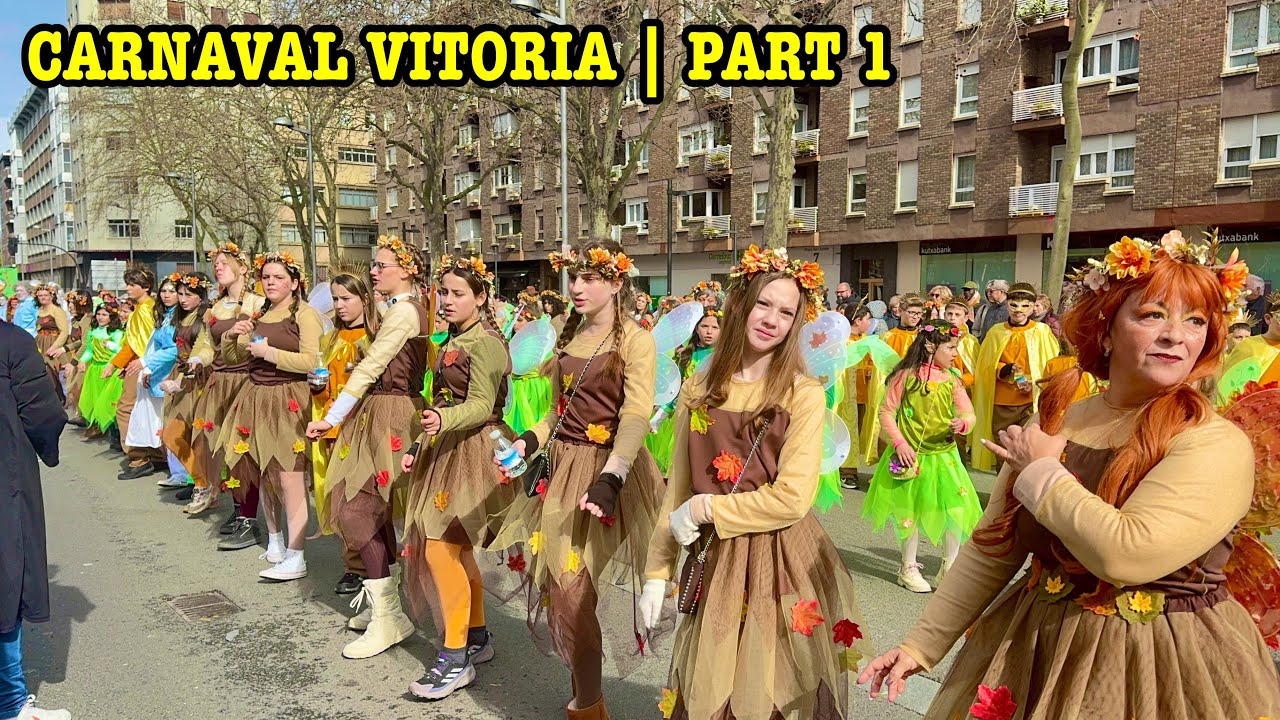 Карнавальный парад 2026 года в Витории-Гастейс | Часть 1