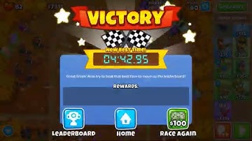Btd6 Race ‘Caught Outside The Loop’ Sub 5 With NO Monkey Knowledge