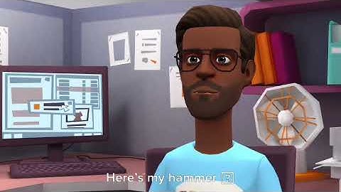 Samir Breaks Lizzie?s PC With A Hammer / Grounded