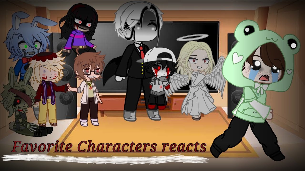 Villain/Horror Characters reacts to My FYP (+Trinity)