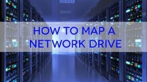 How to map a ftp/network drive in windows