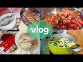 Vlog a busy week  what i eat  cooking studying snacks