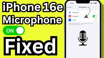 How to Enable/Disable Microphone access on iPhone 16e (Fix the Settings)