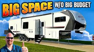 RV Skips "Filler" for all THRILLER Features! 2027 Alliance Valor 40A14 Fifth Wheel Toy Hauler Patio