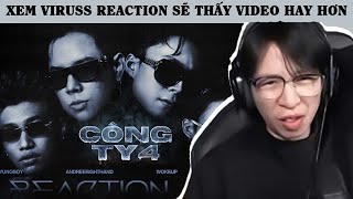 Andree Right Hand - Company 4 ft. Dangrangto, TeuYungBoy, WOKEUP | VirusSs Reaction