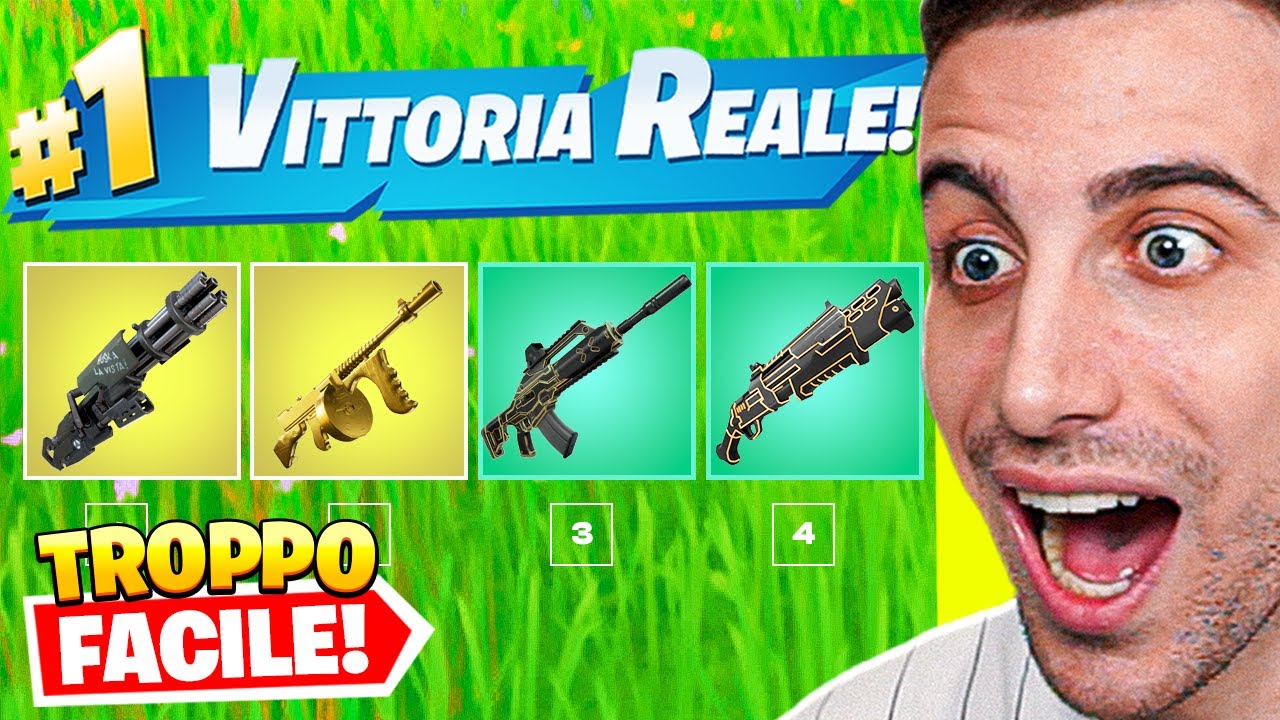Troppo FACILE VINCERE Cosi! Queste Armi NON HANNO SENSO... Stagione 2 Capitolo 6 Fortnite ITA!