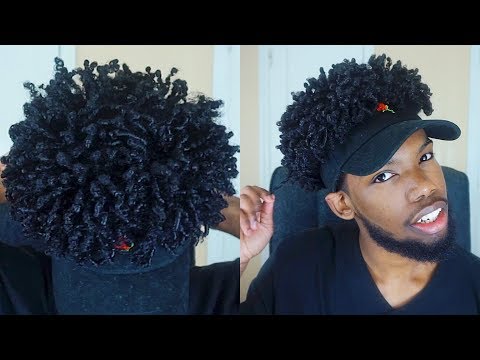 how-to-get-curly-hair-for-men!-finger-coils-for-defined-curls!